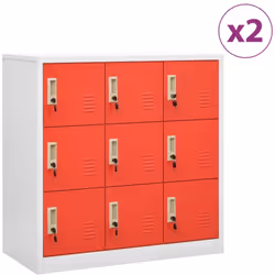 Questo set di armadietti ha un design moderno, e costituisce una fantastica aggiunta decorativa a qualsiasi stanza o ufficio. ...