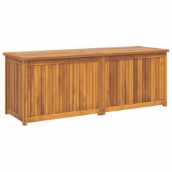vidaXL Cassa da Giardino 150x50x55 cm in Legno Massello di Teak - Vista aggiuntiva 2