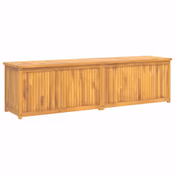vidaXL Cassa da Giardino 200x50x55 cm in Legno Massello di Teak - Vista aggiuntiva 2
