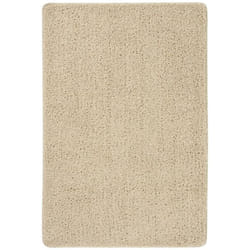 Vidaxl - Tappeto Shaggy Crema 140x200 cm Antiscivolo 22736