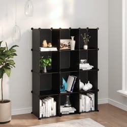 VidaXL 340546 scarpiera Nero