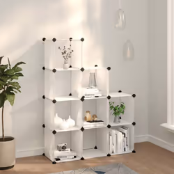 Questo versatile organizzatore a cubi è pensato per sfruttare al meglio lo spazio limitato e soddisfare le diverse esigenze d ...