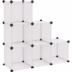 Questo versatile organizzatore a cubi è pensato per sfruttare al meglio lo spazio limitato e soddisfare le diverse esigenze d ...