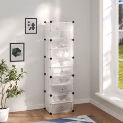 Questa scarpiera offre un'ottima soluzione di conservazione per la vostra collezione di calzature preferite e altri accessori ...