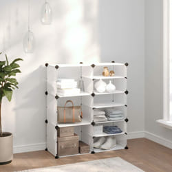 Vidaxl - Scarpiera Salvaspazio, Portascarpe Trasparente 84x31, 5x93 cm in pp