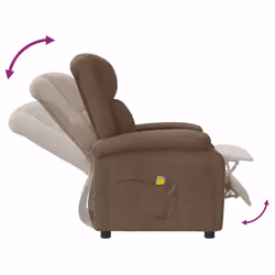 VidaXL 340938 sedia massaggiante elettrica Marrone - Vista aggiuntiva 6