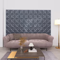 Questi pannelli murali 3D sono un prodotto di rivestimento murale ideale per la decorazione d'interni. Sono un'ottima soluzio ...