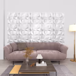Questi pannelli murali 3D sono un prodotto di rivestimento murale ideale per la decorazione d'interni. Sono un'ottima soluzio ...