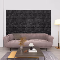 Questi pannelli murali 3D sono un prodotto di rivestimento murale ideale per la decorazione d'interni. Sono un'ottima soluzio ...