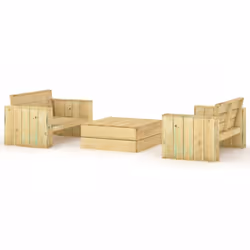 VidaXL 3096636, 3 pz