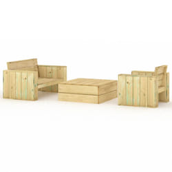 VidaXL 3096638 set mobili da esterno