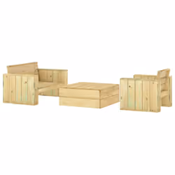 VidaXL 3096638 set mobili da esterno