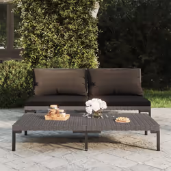 Godetevi un po' di relax con questo set di divani da giardino alla moda! Combinato con altre sedute, soddisfa molteplici esig ...