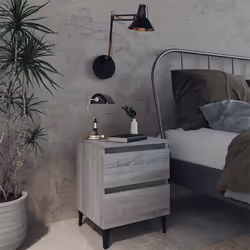 Portate i vostri interni al livello successivo con questo mobile da letto ben progettato e dal tocco chic. Questo comodino co ...