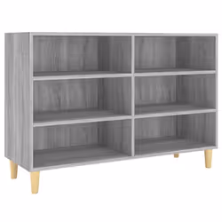 vidaXL Credenza Grigio Sonoma 103,5x35x70 cm in Truciolato - Vista aggiuntiva 2