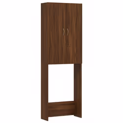 Mobile per Lavatrice Rovere Marrone 64x25,5x190 cmcod mxl 121383 - Vista aggiuntiva 2