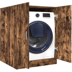 vidaXL Mobile per Lavatrice Rovere Fumo 71x71,5x91,5 cm