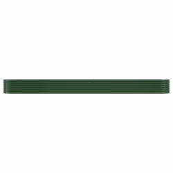 VidaXL 318933 fioriera Acciaio galvanizzato Verde - Vista aggiuntiva 3