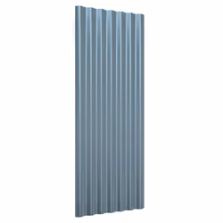 vidaXL Pannelli Tetto 12pz Acciaio Zincato Grigi 100x36cm - Vista aggiuntiva 3