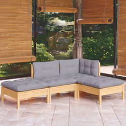 VidaXL 3096285 set mobili da esterno