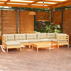 Questo salotto da giardino è la scelta ideale per rilassarsi e godersi il bel tempo, fare un pisolino o chiacchierare con la  ...
