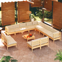 VidaXL 3096893 set mobili da esterno - Vista aggiuntiva 2