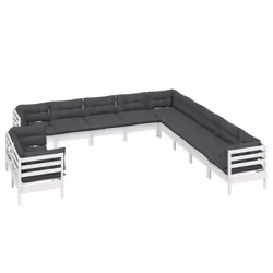 VidaXL 3096924 set mobili da esterno