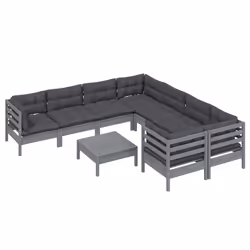 VidaXL 3096979 set mobili da esterno