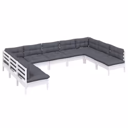 VidaXL 3097176 set mobili da esterno