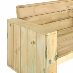 VidaXL 318427 panca da esterno Legno - Vista aggiuntiva 6