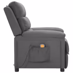 VidaXL 342351 sedia massaggiante elettrica Grigio