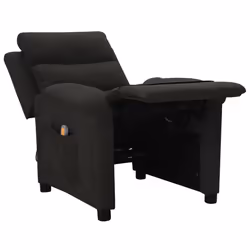 VidaXL 342353 sedia massaggiante elettrica Nero - Vista aggiuntiva 7