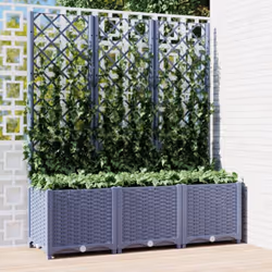 Grazie a questa fioriera da giardino con traliccio, potete decorare l'ingresso, il balcone, la terrazza e il giardino con bel ...