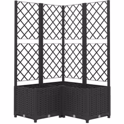 Grazie a questa fioriera da giardino con graticcio, potrete decorare l'ingresso, il balcone, la terrazza e il giardino con be ...