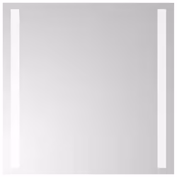 vidaXL Specchio da Bagno con Luci LED 40x40 cm - Vista aggiuntiva 2