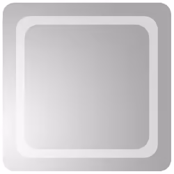 vidaXL Specchio da Bagno con Luci LED 50x50 cm - Vista aggiuntiva 2