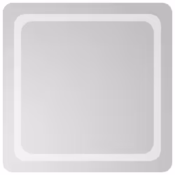 vidaXL Specchio da Bagno con Luci LED 60x60 cm - Vista aggiuntiva 2