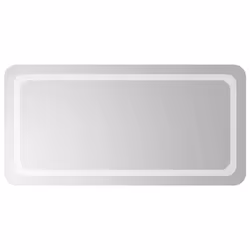 vidaXL Specchio da Bagno con Luci LED 100x50 cm - Vista aggiuntiva 2
