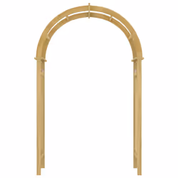 vidaXL Arco con Traliccio 141x97x243 cm in Legno di Pino Impregnato - Vista aggiuntiva 3