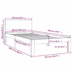 VidaXL 810484 rete a doghe - Vista aggiuntiva 8