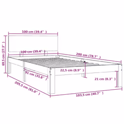 VidaXL 810486 rete a doghe - Vista aggiuntiva 8
