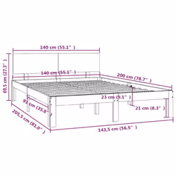 VidaXL 810496 rete a doghe - Vista aggiuntiva 8