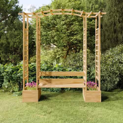 VidaXL 318566 pergolato, graticcio e ombrellone da giardino - Vista aggiuntiva 2
