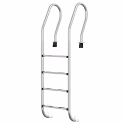 Scala per Piscina 54x38x184,5 cm Acciaio Inox 304cod mxl 106997 - Vista aggiuntiva 2