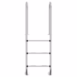 Scala per Piscina 54x38x158 cm Acciaio Inox 304cod mxl 121285 - Vista aggiuntiva 3