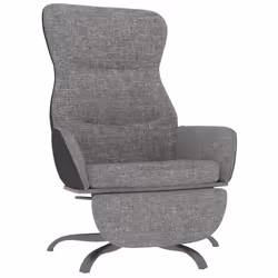 VidaXL 3097465, Tessuto, Grigio, Schiuma, 110 kg, 700 mm, 770 mm