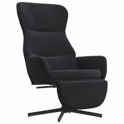 VidaXL 3097501, Velluto, Nero, Schiuma, 110 kg, 700 mm, 770 mm
