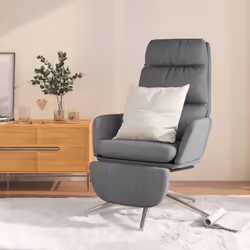 Siete alla ricerca di una poltrona su cui riposare dopo una giornata intensa? Questa comoda poltrona relax dotata di poggiapi ...