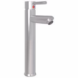 vidaXL Lavandino Bagno con Rubinetto e Piletta in Vetro Temperato Nero - Vista aggiuntiva 3