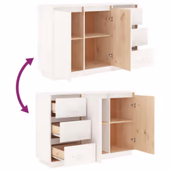 VidaXL 813805 credenza per soggiorno - Vista aggiuntiva 5